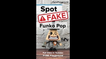 ⭕❌ How To Spot Fake Funko Pop Ep 01 - 10 Tips & Tricks To Spot Fake Pop (Real vs Fake Pop) #shorts