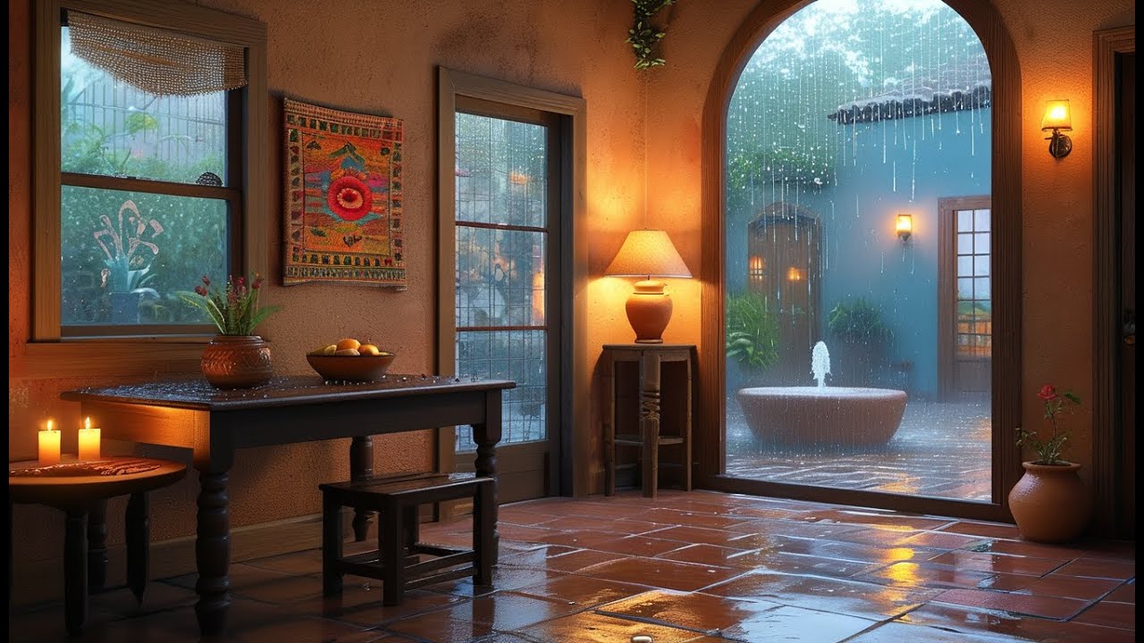 Tarde Lluviosa en el Café 🌧️ Jazz Suave para Relajarse