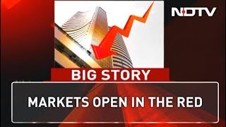 Sensex Drops Over 250 Points, Nifty Slides Below 11,000