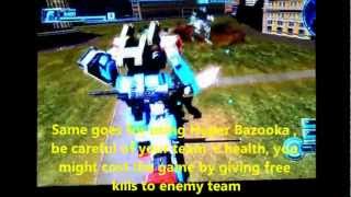 PS3 game Gundam Battle Operation day 30 a look at Rare type Mobile Suits [HD]