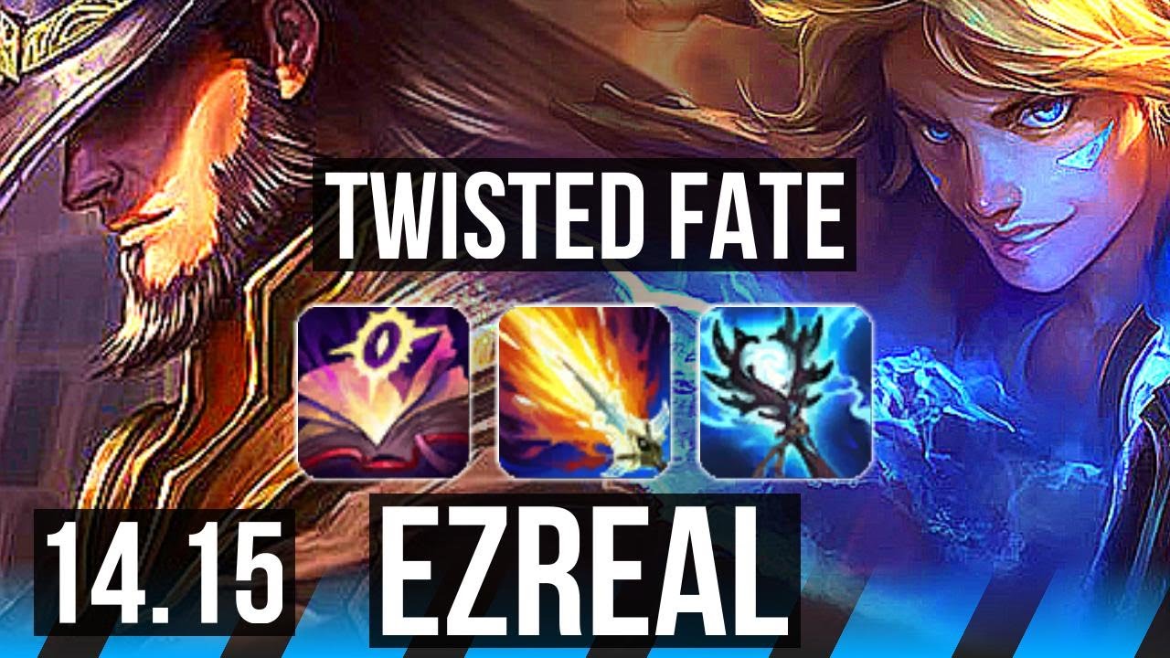 TWISTED FATE vs EZREAL (MID) | 1200+ games, Legendary, 16/4/7 | VN Challenger | 14.15