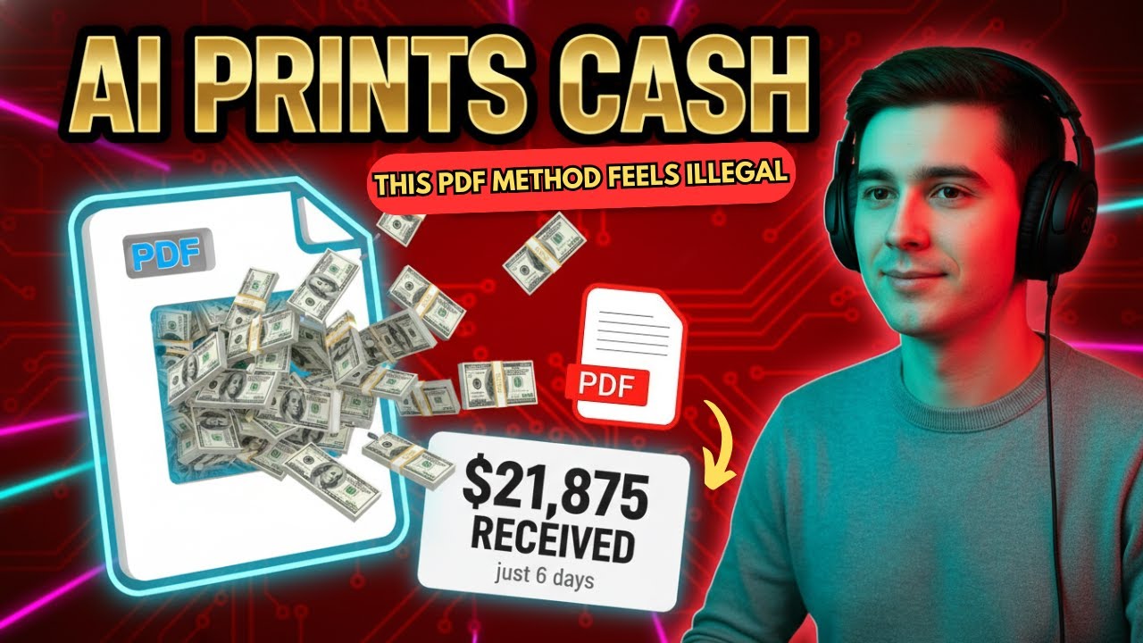 Продукт найден ИИ. PDF создан ИИ. Я зарабатываю 21 875 долларов в месяц (это кажется незаконным).