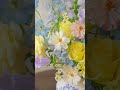 I really like these small vases of flowers with rustic charm, flowers, blue flying