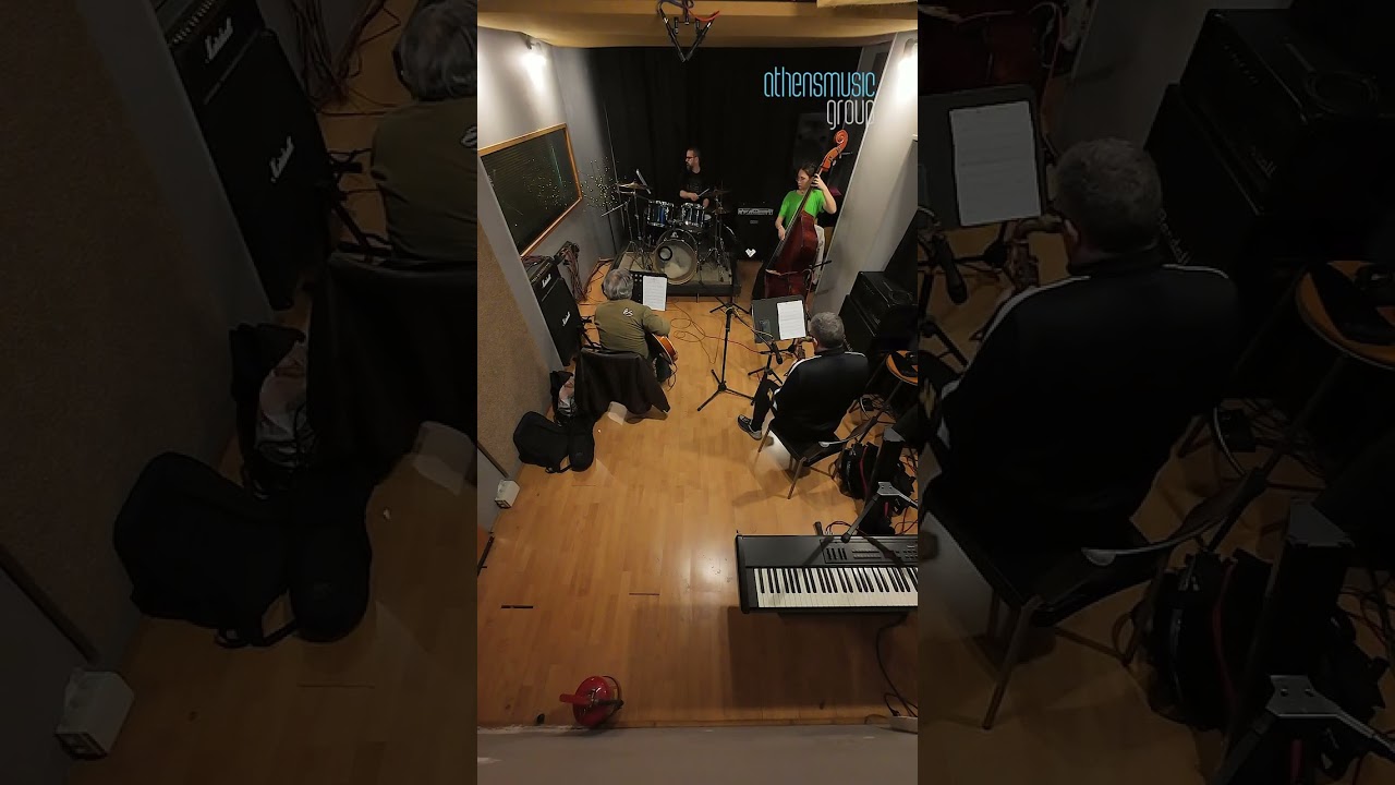 Panagiotis Pitsakis Quartet πρόβα 🎤🎹🎵🎚️🔥📍 Athensmusic Group#musicianslife #musicianlife