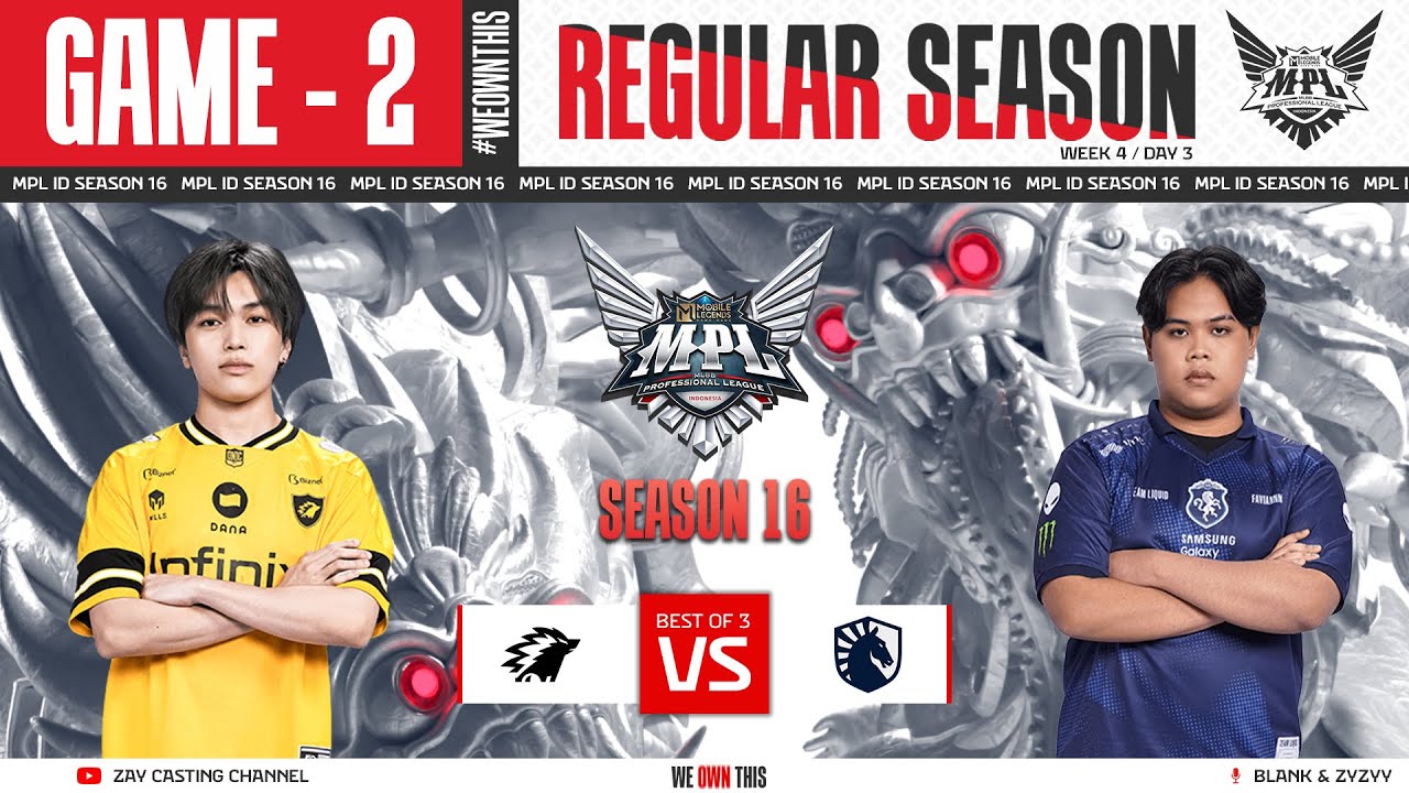 [Game - 2] ONIC vs TEAM LIQUID ID | MPL ID S16