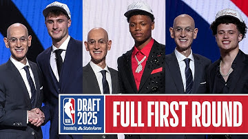 All 30 First Round Picks of the 2025 NBA Draft