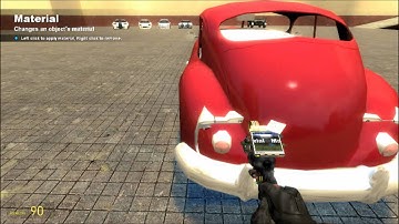 GMOD Prop to Car Tutorial