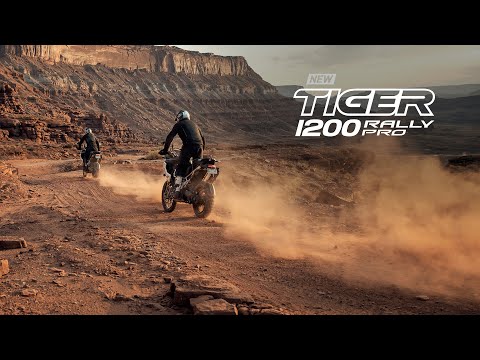 Off-Road with the New Tiger 1200 Rally Pro
