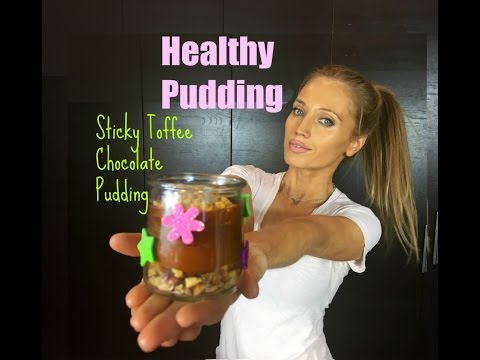 Sticky Toffee Chocolate Pudding - and its healthy and all natural ingredients