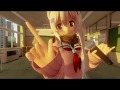 【4K MMD VR 180】The secret garden (VR酔い注意、Caution! VR motion sickness)