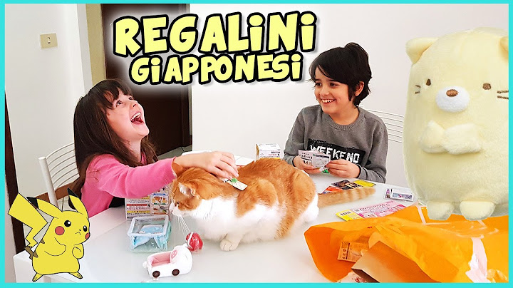 Regalini a sorpresa dal Giappone!