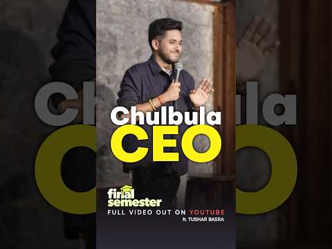 CEO of The Year 🏆 #standupcomedy #hindicomedy #corporatelife #office #finalsemester #shortsfeed