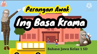 Perangan Awak ing Basa Krama - Bahasa Jawa Kelas 1 SD