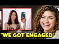 Zendaya reveals tom holland proposed on new years