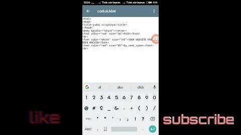 Cara bikin script deface bagi pemula