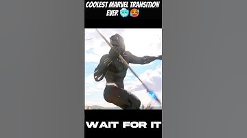 Coolest marvel transition ever 🥶 Wait for it #shorts #marvel #transition @MARVESH- #avengers  #hulk