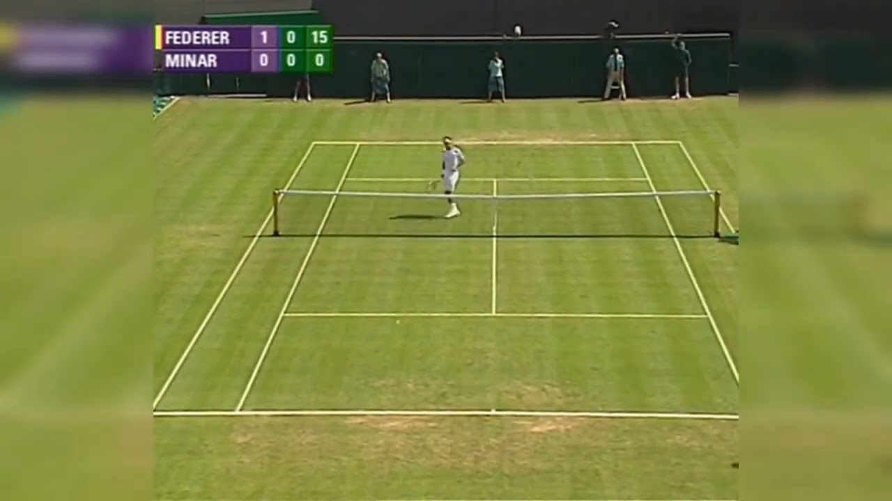 フェデラー、2005年のウィンブルドンでサーブ＆ボレー : r/tennis