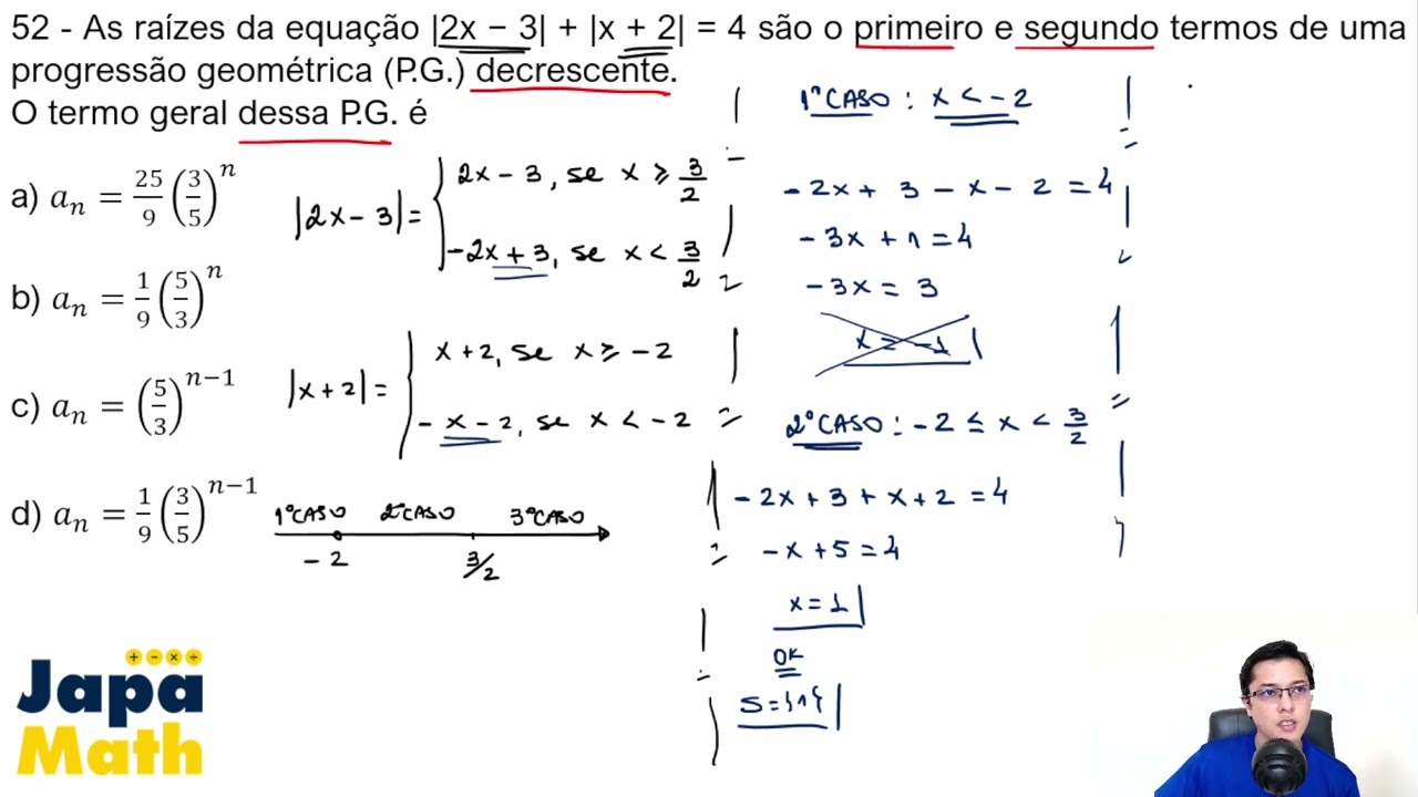 Prova Resolvida AFA(2022 - 2023) - Matemática - Questão 52