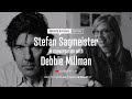 Creativemorningsnew york stefan sagmeister in conversation with debbie millman livestream