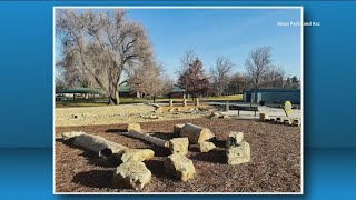 Veterans Memorial park gets new nature playground