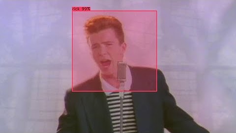 Darknet/YOLO used to detect Rick Roll