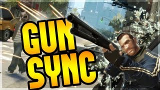 EPIC GTA IV GUN SYNC!