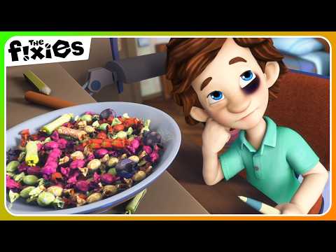 How Much Candy Will You Get This Halloween? | The Fixies Halloween | Educational Cartoons For Kids