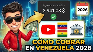 Cómo COBRAR el Dinero de YouTube en Venezuela, Bolivia 2026 (Fácil y Rápido)✅💰