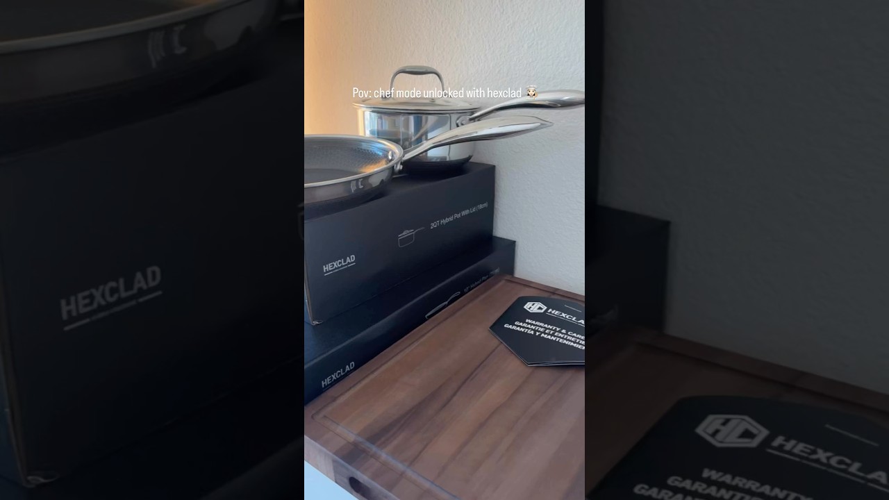 Omg!! What i got today✨Hexclad cookware| 