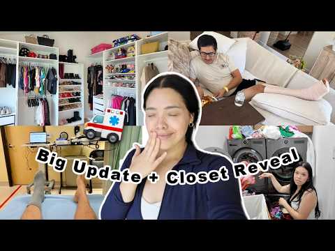 Raul had to get Surgery 😭 + Clean my closet with me!!!
