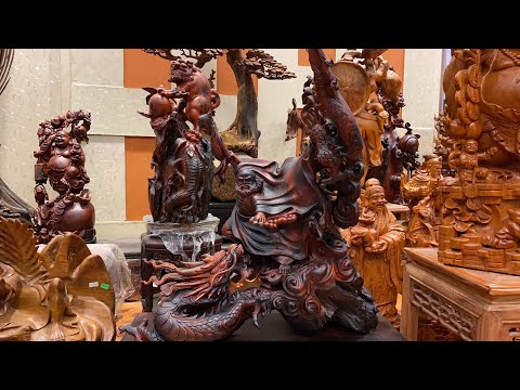 Video Livestream tượng gỗ - youtube