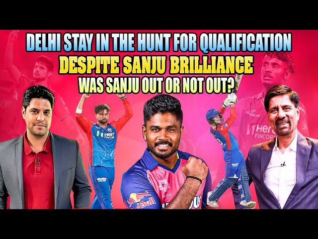 Delhi Stay in the Hunt for Qualification Despite Sanju Brilliance | Was Sanju Out or Not Out? class=