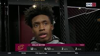 Collin Sexton wants to keep pushing tempo and passing the ball | CAVS-SIXERS POSTGAME