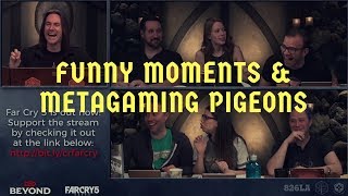 Critical Role C2 E12 Funny Moments and Metagaming Pigeons
