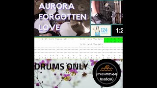 Aurora Forgotten Love Drums Only (Play Along) by Praha Drums Official (43.c)