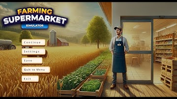 Relaxing Farming & Supermarket Simulator Gameplay – No Commentary | Ep. 1
