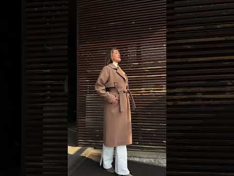 Демісезонне жіноче пальто Mila Nova Розміри 42 - 54, відео 1