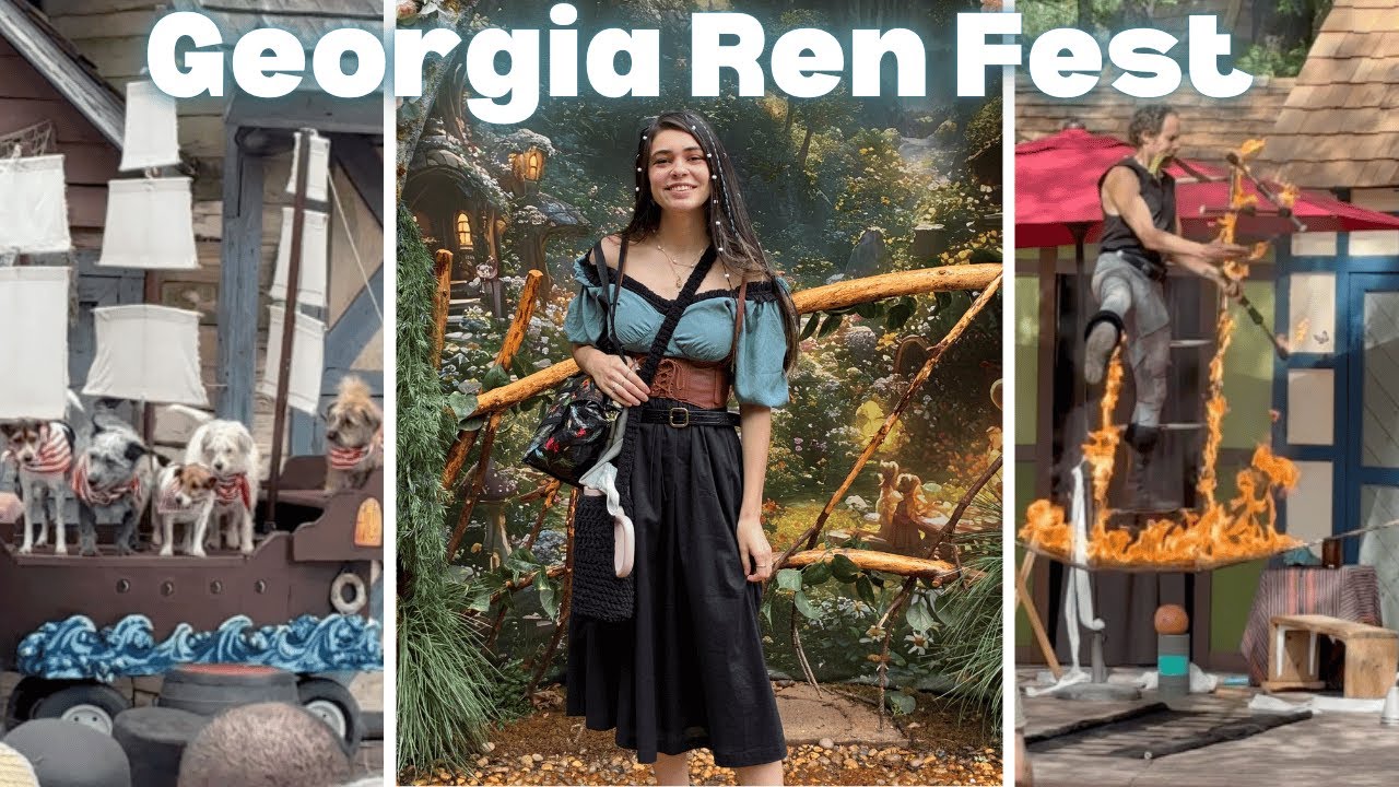 Georgia Renaissance Festival 2025 | grwm, mini vlog, & recap - YouTube