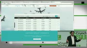 Enigma Wants You to Bring Life to Big Data | Disrupt SF 2013