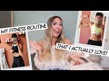 MY FITNESS ROUTINE THAT I ACTUALLY LOVE! My At Home Workout Routine