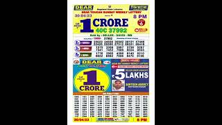 🔴 Lottery Sambad Live 08:00pm 30/04/23 Evening Nagaland State Dear Lottery Result Pdf Download screenshot 3