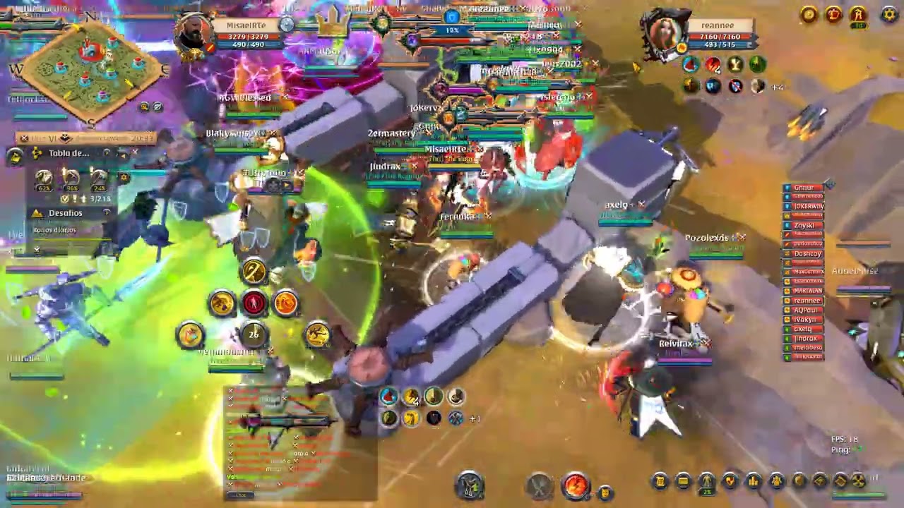 Vods dps Manos infernales 7ho vs ally cosmo