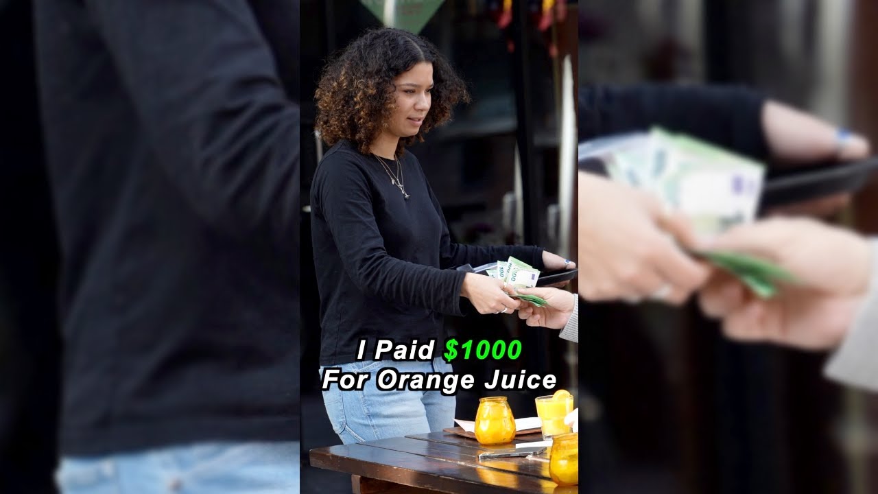 I Paid $1,000 For An Orange Juice 🍊 