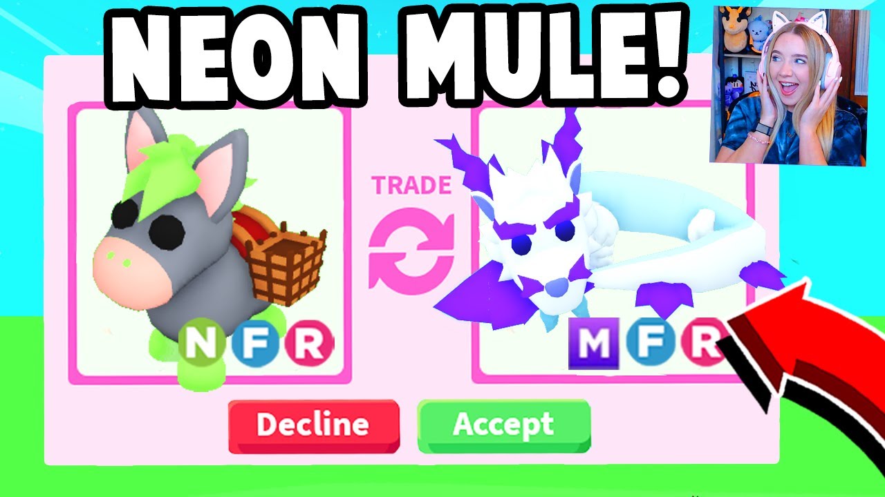 Mule, Trade Roblox Adopt Me Items