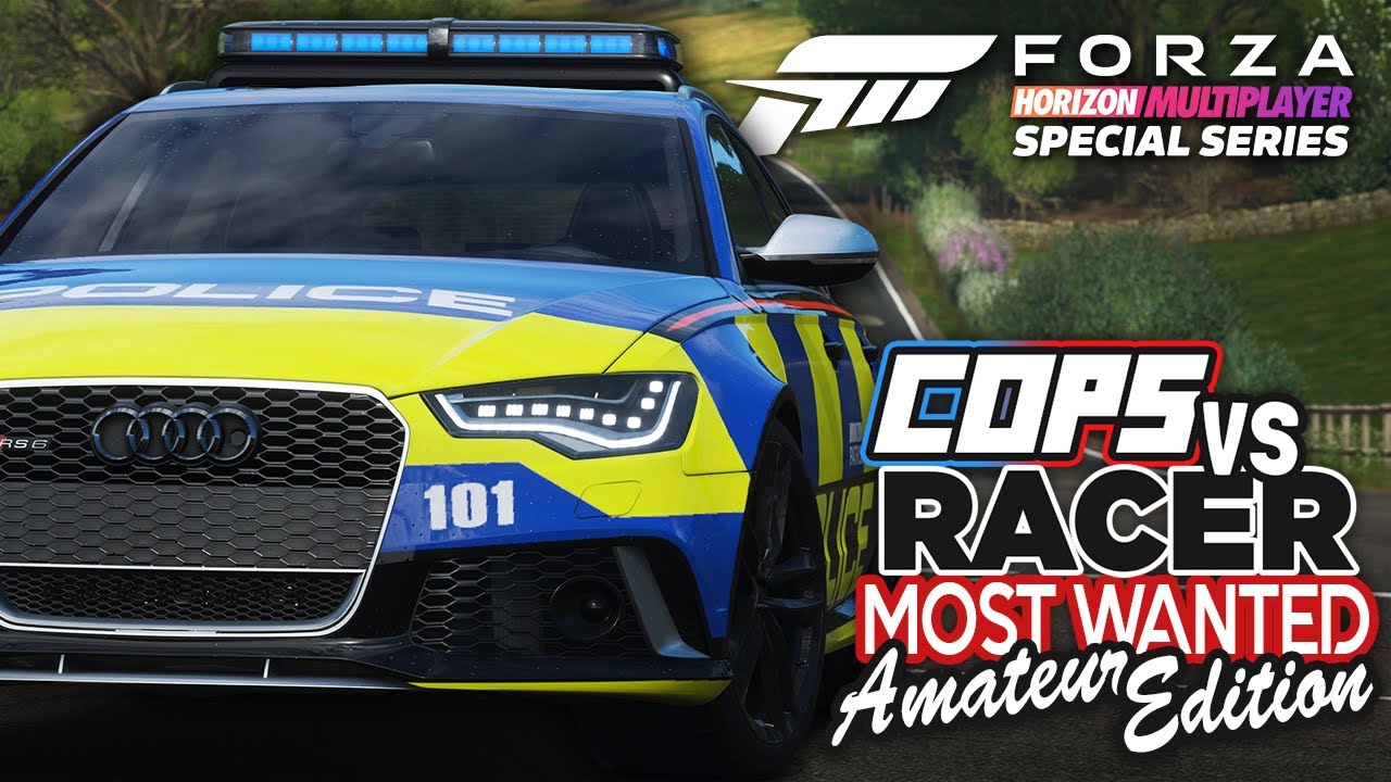 Kleine Amateur Bonusrunde 😁 - COPS vs RACER Most Wanted - FORZA HORIZON 4 - FHMPSS
