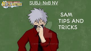 Naruto x boruto ninja voltage (nxb nv)|SAM 37 TIPS AND TRICKS|beginner's guide