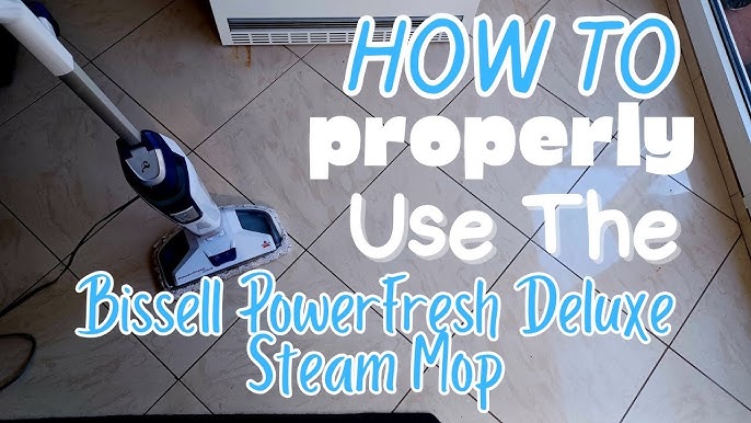 Bissell PowerFresh Steam Mop - White