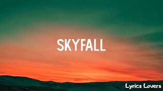 Adele - Skyfall (Lyrics) | Alan Walker, Olivia Rodrigo  (Mix)