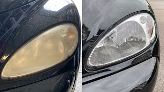 Chrysler Pt Cruiser Gt | How to restore headlights