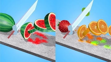 Fruit Slicer! Very Satisfying And Relaxing ASMR Slicing Game
